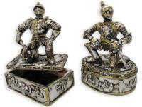 CABALLERO MEDIEVAL RESINA CAJA 13cm  SURTIDO A ELEGIR 1 