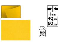 FIELTRO 40x60cm 1,5mm 180 Gramos COLOR ORO          