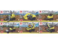 CONSTRUCCION JUEGO BLOQUES OBRAS PUBLICAS CAJA 7,5x13cm  SURTIDO A ELEGIR 1       