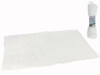 ALFOMBRA BA�O CHENILLA 45x75cm BLANCO       