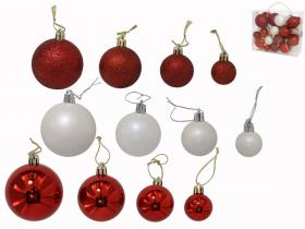 BOLA NAVIDAD CAJA X40 3-6cm             