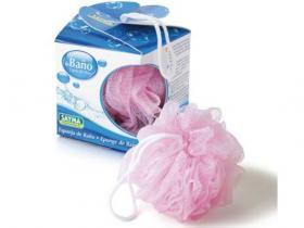 ESPONJA BA�O FLOR BELLE 10x10cm�