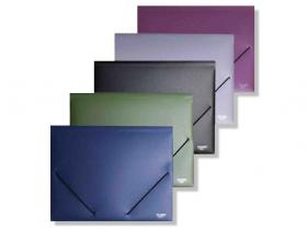 CARPETA GOMAS SOLAPAS 1/4 PLASTICO  SURTIDO A ELEGIR 1 (M10)20)