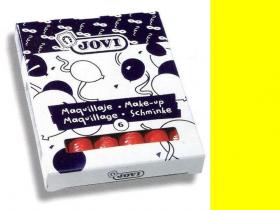 MAQUILLAJE JOVI 15 Gramos 10,5cm 6 Unidades AMARILLO�