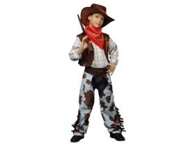 DISFRAZ VAQUERO MARRON -BLANCO TALLA 07-09 A�OS {