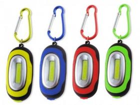 LINTERNA OVAL LED COB 7cm CON GANCHO  SURTIDO A ELEGIR 1 (24)