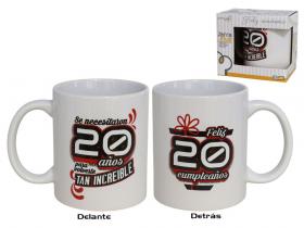 TAZA MUG 330ml FELICES 20               