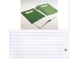 LIBRETA 1/4  UNA RAYA HORIZONTAL 16 HOJAS (40)*10#*=01871301= 