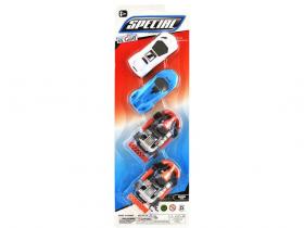 COCHES 4 PIEZAS BLISTER 12,5x38cm                