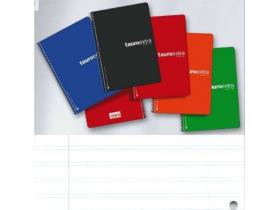 BLOC 1/4  DOS RAYAS PAUTA 2,5mm 80 HOJAS TAPA NORMAL  SURTIDO A ELEGIR 1 (M10)120){   