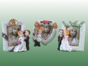 PORTAFOTOS RES NOVIOS 6x4cm  SURTIDO A ELEGIR 1 *10#*201357$