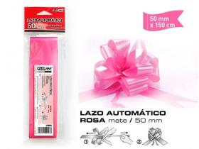 LAZO AUTOMATICO 50mm ROSA(12)           