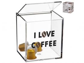 DOSIFICADOR CAPSULAS METACRILATO 12x12x14cm   