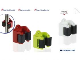 COLGADOR ESCOBA LUXE 1 COLGADOR  SURTIDO A ELEGIR 1      