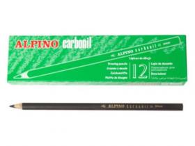 LAPIZ ALPINO CARBONIL 18cm 12 Unidades �       
