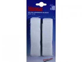 VELCRO CINTA CIERRE ADHESIVO 50cm BLANCO (12) 