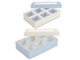 CAJA ORDEN 6  DEPARTAMENTOS INFANTIL AZUL  SURTIDO A ELEGIR 1            