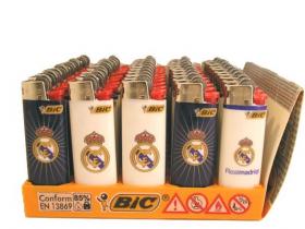 ENCENDEDOR BIC J25 6cm REAL MADRID  SURTIDO A ELEGIR 1 (M10)       
