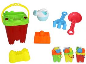 CUBO DE PLAYA Y ACCESORIOS 16x15,5x6cm  SURTIDO A ELEGIR 1 �   