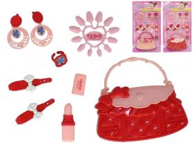 BELLEZA SET  CON BOLSO Y ACCESORIOS 38x21x4cm  SURTIDO A ELEGIR 1 �