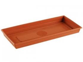 PLATO PLASTICO MACETA LIMA RECTANGULAR 37x17x3,5cm{  