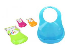 BABERO BEBE PLASTICO 16x20cm 4 SURTIDO A ELEGIR 1        