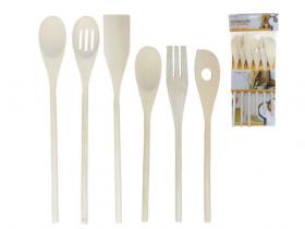 UTENSILIOS COCINA 6 PIEZAS 25/30cm           