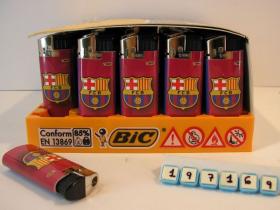 ENCENDEDOR BIC ELECTRONICO J39 FC BARCELONA 6,5cm(M4)�