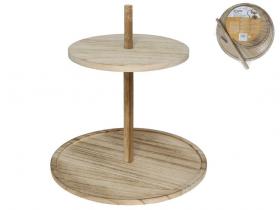 EXPOSITOR KITCHEN MADERA 2 ALTURAS      