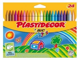 CERAS PLASTIDECOR 24 COLORES (12)�  =051362=  