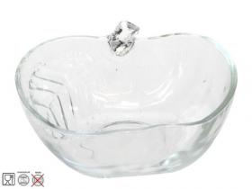 BOWL MANZANA CRISTAL 12x13x4,7cm        
