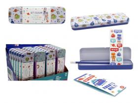 PORTA TODO  METAL CON COMPLEMENTOS 6x21x2cm  SURTIDO A ELEGIR 1  