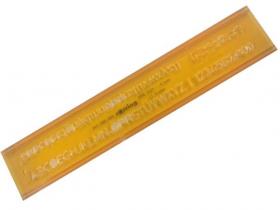 PLANTILLAS ROTRING LETRAS 20cm 0,6mm *10#*   