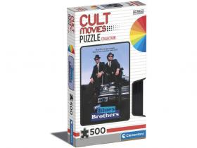 PUZZLE CLEMENTONI  500 PIEZAS CULT THE BLUES BROTHERS{ 
