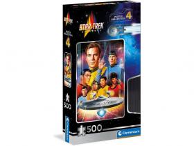 PUZZLE CLEMENTONI  500 PIEZAS CULT MOVIES STAR TREK 4� 