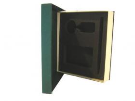 ESTUCHE VERDE 16x14x3 CARTERA  CON BOLI*10#*   