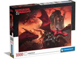 PUZZLE CLEMENTONI 1000 PIEZAS HQC DRAGONES Y MAZMORRAS�
