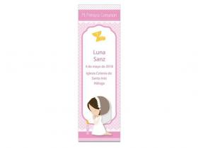 MARCAPAGINAS COMUNION NI�A 24 Unidades 18x5,5cm    