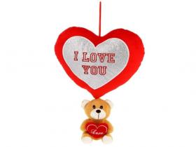 OSO 12cm COLGANDO CORAZON 25cm            @