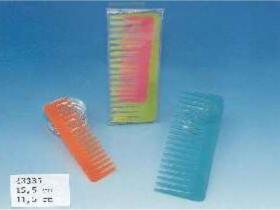 PEINE PUAS PLASTICO 2 PIEZAS 16 Y 6cm   *10#*   