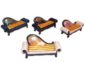 SOFA PORTA ANILLOS RESINA 16x6x7  SURTIDO A ELEGIR 1 *10#*      