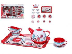 TE SET METAL 31,5x20x9,5cm{             