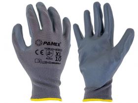 GUANTES NITRILO GRIS TALLA 10 XL PAMEX(12){    