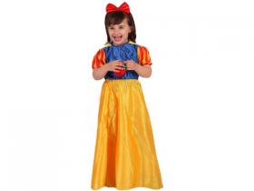 DISFRAZ PRINCESA LAS NIEVES TALLA 07-09 A�OS { 