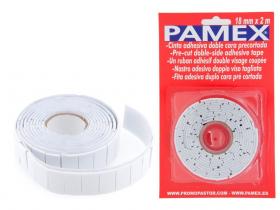 CINTA ADHESIVA DOBLE CARA CORTADA 18mm 2m  