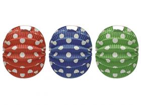 FAROLILLO ESFERICO 22cm UNICOLOR 12 Unidades �        