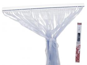 CORTINA PUERTA ANETO 90x210cm TRANSPARENTE     