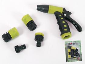 PISTOLA PULVERIZADOR DE RIEGO CON ACCESORIOS 14cm 