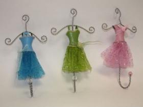 PERCHA 1 GANCHOS VESTIDO 28x15  SURTIDO A ELEGIR 1 *10#*        