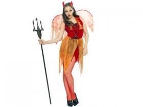 DISFRAZ DIABLESA MUJER TALLA L ADULTO      �